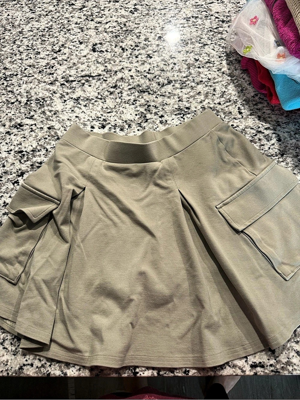 American Eagle Cargo Mini Skirt Green Size XS Like New
